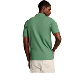 Plain Polo Shirt smoke green | Boscaini Scarpe