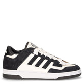 Rapid Court Low sneaker in pelle ed ecopelle nero bianco | Boscaini Scarpe