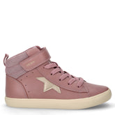 Gisli sneaker in ecopelle bambina rosa platino | Boscaini Scarpe