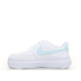 Court Vision Alta sneaker con platform white glacier blue | Boscaini Scarpe