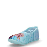 Ciabatta casa in tessuto bambina azzurro | Boscaini Scarpe