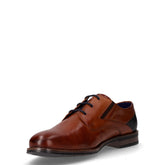 Stringata in pelle cognac | Boscaini Scarpe