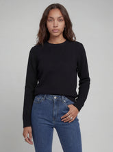 Maglia girocollo nero | Boscaini Scarpe