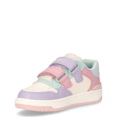 Washiba sneaker bambina in ecopelle e tessuto rosa bianco | Boscaini Scarpe