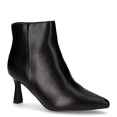 Tronchetto a punta in ecopelle con zip nero | Boscaini Scarpe