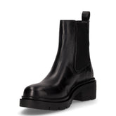 Tronchetto in pelle nero | Boscaini Scarpe