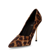 Décolleté in ecopelle leopardo | Boscaini Scarpe