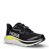 Clifton 10 Big Kids scarpa da running in tessuto ragazzo nero giallo | Boscaini Scarpe