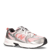 530 sneaker ragazza in ecopelle grey rose - Mid Season Sale Bambino | Boscaini Scarpe