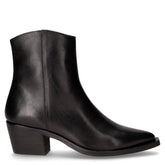 Camperos in pelle con tacco nero | Boscaini Scarpe
