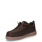 Samoa wallabee sneaker in ecopelle marrone | Boscaini Scarpe