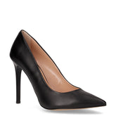 Décolleté a punta in pelle nero | Boscaini Scarpe