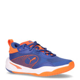 Playmaker Pro PS scarpa da basket bambino in ecopelle e tessuto arancione blu - Scarpe Sportive Bambini | Boscaini Scarpe