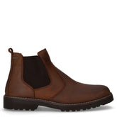 Stivaletto beatles in pelle marrone | Boscaini Scarpe