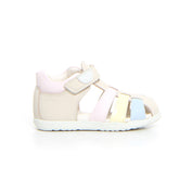 Macchia sandalo bambina ivory | Boscaini Scarpe