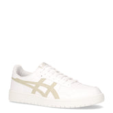 Japan sneaker in pelle ed ecopelle bianco verde | Boscaini Scarpe