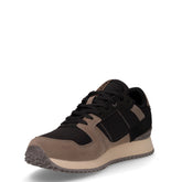 Cosmos sneaker in ecopelle nero marrone | Boscaini Scarpe