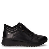 Sneaker in pelle impermeabile nero | Boscaini Scarpe