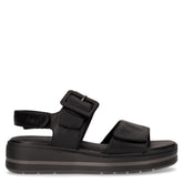 Sandalo con platform black | Boscaini Scarpe