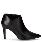 Tronchetto in ecopelle con zip nero | Boscaini Scarpe