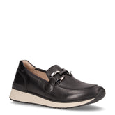 Mocassino con staffa nero nappa - Mocassini Donna | Boscaini Scarpe