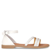 Sandalo bianco argento | Boscaini Scarpe