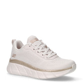 Bobs B Flex Hi Flying Hi bianco oro | Boscaini Scarpe