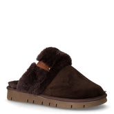 Loxi ciabatta in tessuto marrone | Boscaini Scarpe