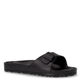 Dato ciabatta di gomma nero | Boscaini Scarpe