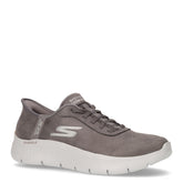 Go walk flex mali sneaker slip ins in tessuto grigio | Boscaini Scarpe