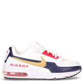 Air Max LTD 3 Prem sneaker in pelle bianco oro | Boscaini Scarpe
