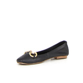 Ballerina con staffa nero | Boscaini Scarpe