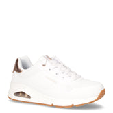 Uno gen1 shimmer away sneaker in ecopelle bianco | Boscaini Scarpe