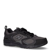 408 sneaker in tessuto e ecopelle nero grigio | Boscaini Scarpe