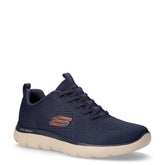 Summits Eckler sneaker slip on in tessuto blu arancio | Boscaini Scarpe