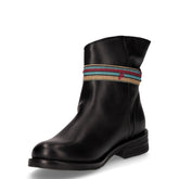 Stivaletto in pelle nero | Boscaini Scarpe