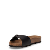 Ciabatta in ecopelle nero | Boscaini Scarpe
