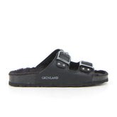 Sara ciabatta con borchie nero | Boscaini Scarpe