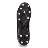 Vitoria II FG/AG scarpa da calcio in ecopelle nero bianco | Boscaini Scarpe