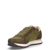 Tom Solid sneaker in tessuto e pelle militare | Boscaini Scarpe
