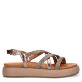 Sandalo con platform ash metallic | Boscaini Scarpe