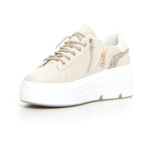 Sneaker con platform beige | Boscaini Scarpe
