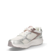 Go Run Consistent 2.0 Hi scarpa da running in tessuto ed ecopelle ragazza off white | Boscaini Scarpe