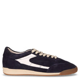 Sneaker in pelle scamosciata blu abyss | Boscaini Scarpe