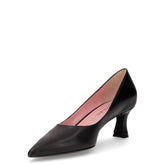 Décolleté a punta in ecopelle nero | Boscaini Scarpe