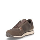 Astra sneaker in ecopelle marrone rosa | Boscaini Scarpe