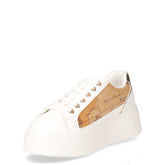 Sneaker in ecopelle con platform bianco | Boscaini Scarpe
