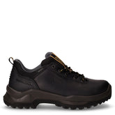 Scarpa da trekking in pelle impermeabile e tessuto nero | Boscaini Scarpe