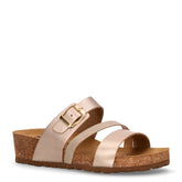 Ciabatta con zeppa platino | Boscaini Scarpe