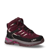 Rigel 2.0 scarpa da trekking in pelle e tessuto bambina nero viola | Boscaini Scarpe